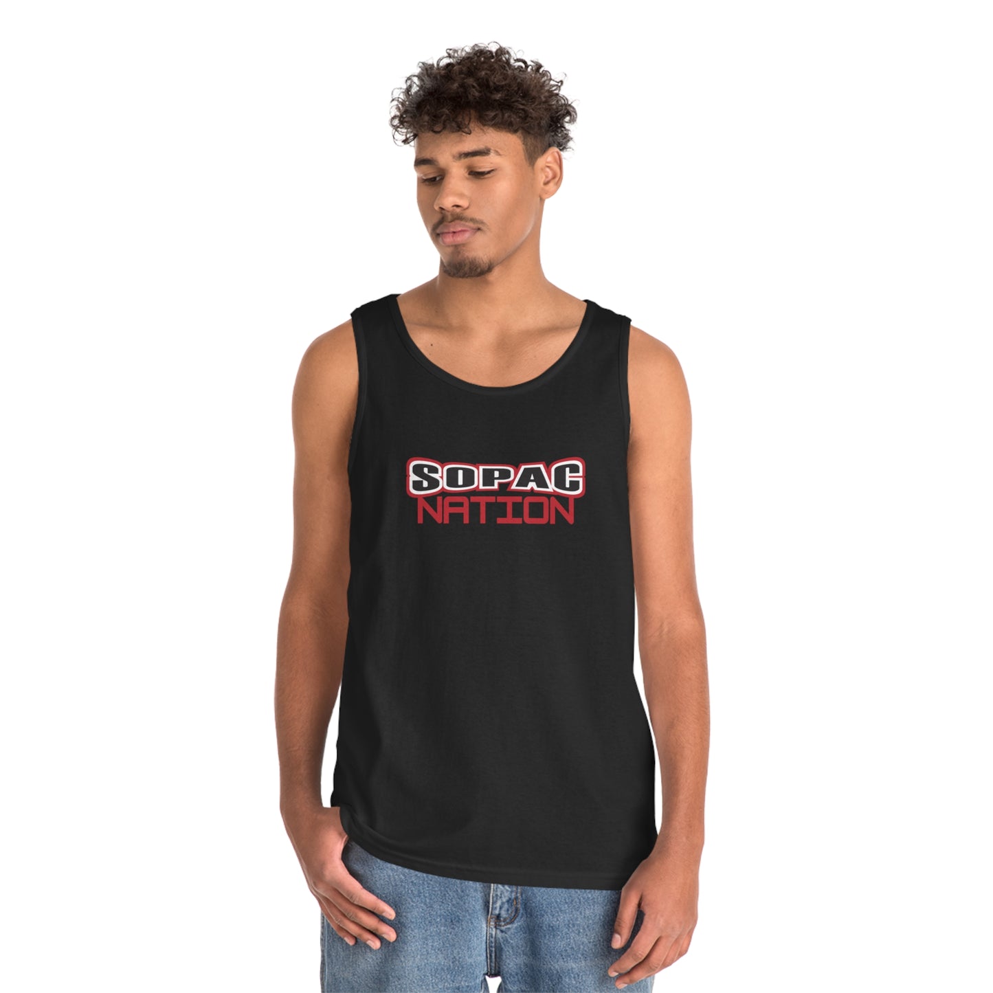 Acosta-Unisex Heavy Cotton Tank Top