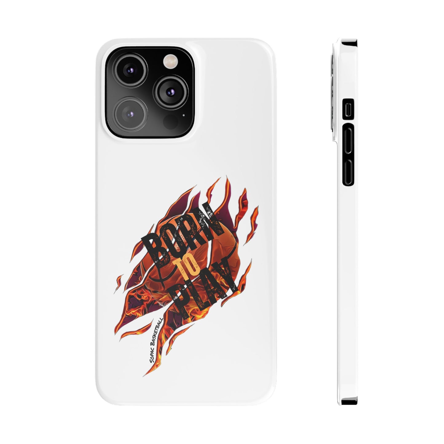 Born to Play-Slim Phone Cases