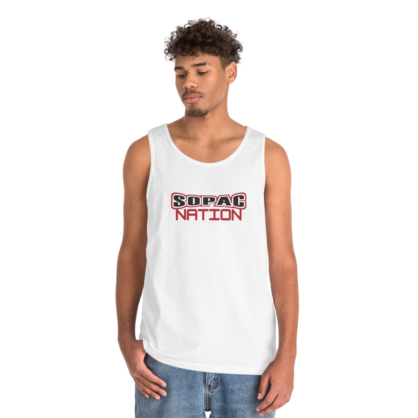 Pena-Unisex Heavy Cotton Tank Top