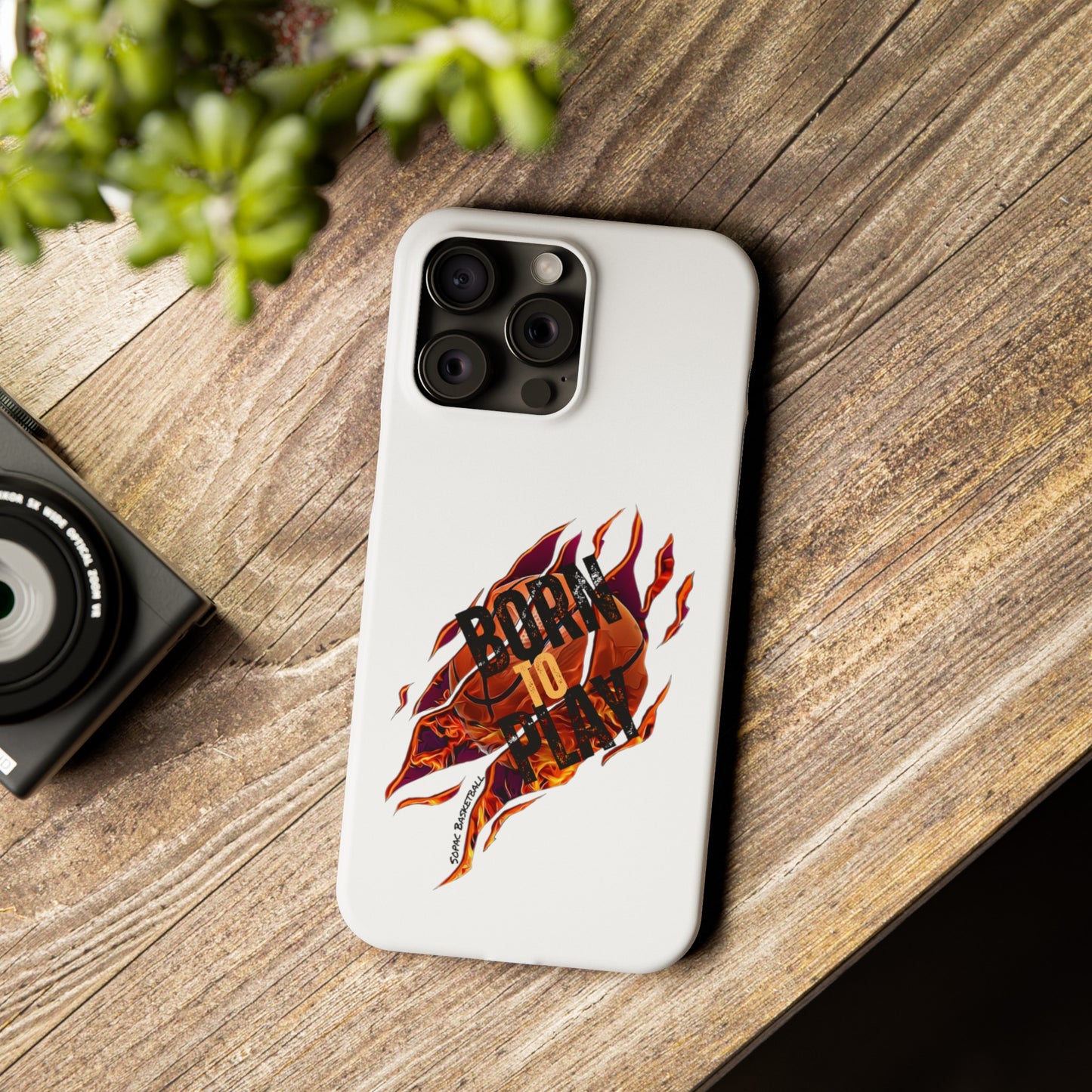 Born to Play-Slim Phone Cases