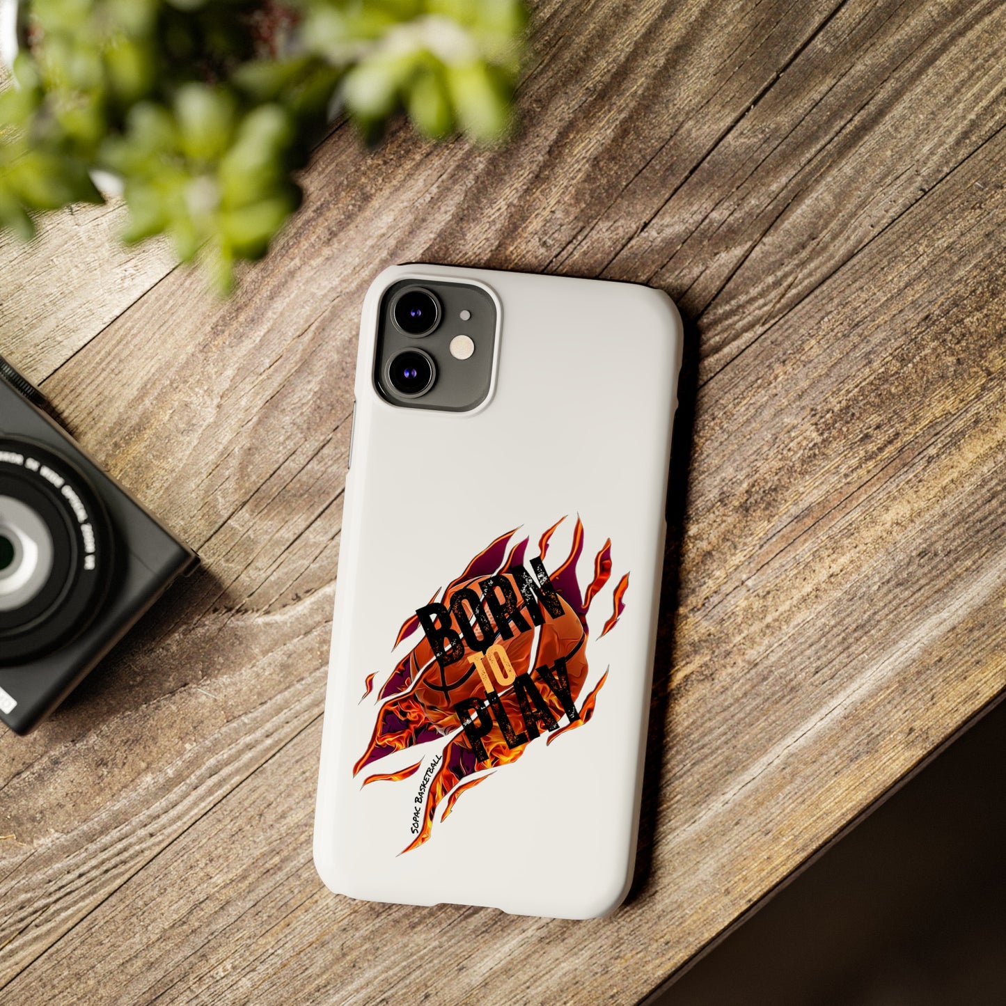 Born to Play-Slim Phone Cases